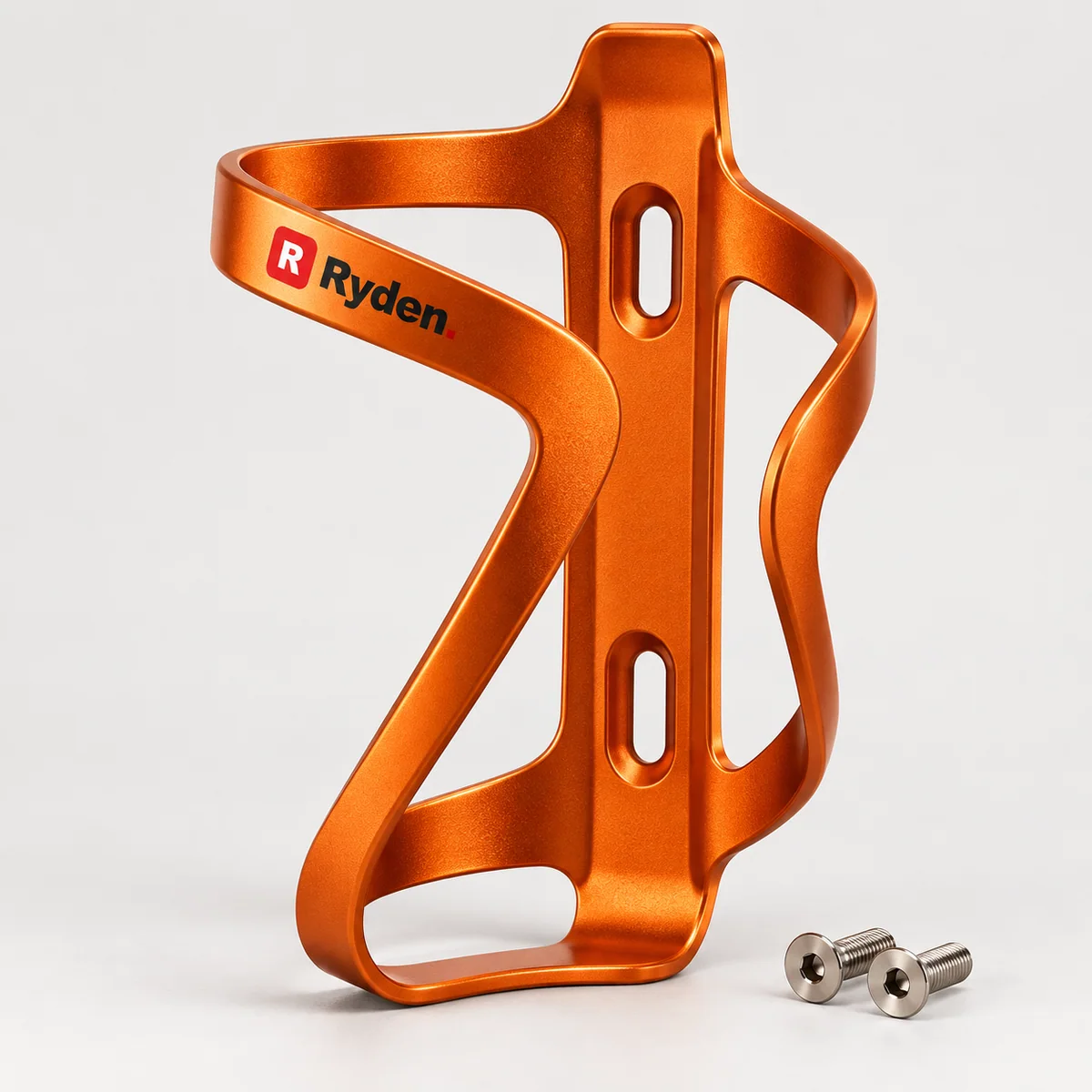 Aluminum Bottle Cage — final colourway