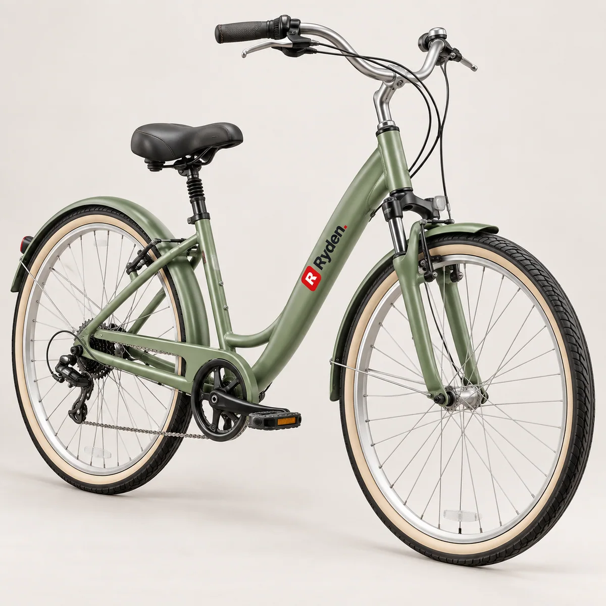 Ryden Comfort Ride – Premium 9-Speed Comfort Bicycle